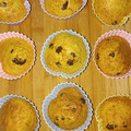 El cooksnap de 1jes cuando hizo Mini magdalenas de zanahoria y avena en Airfryer.
