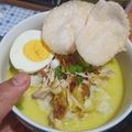 Cooksnap dari Aida Abdul Ra'uf untuk resep Bubur Ayam Kuah Kuning (Nasi Sisa)
