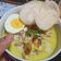 Cooksnap dari Aida Abdul Ra'uf untuk resep Bubur Ayam Kuah Kuning (Nasi Sisa)