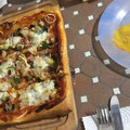 El cooksnap de ARACELI cuando hizo Pizza de hojaldre.