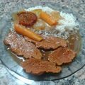 El cooksnap de Hoy Cocina Victor 👌😎 cuando hizo Carne vegetal o Seitán.