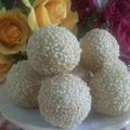 Cooksnap dari Ria Loho untuk resep Onde-onde wijen kacang hijau mudah ekonomis cocok untuk jualan insya Alloh anti gagal, anti meledak