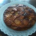 El cooksnap de Marcelo Rodriguez cuando hizo Torta de manzana invertida.