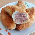 Törzsök Éva Cooksnap-ja, amikor elkészítette a(z) Májkrémes, rántott kifli receptet.