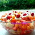 Areeba Khan's cooksnap of when they made Creamy Fruit Chat..