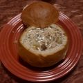 LMTheather's cooksnap of when they made Creamy New England Clam Chowder.
