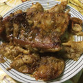 El cooksnap de Tomas Cañedo cuando hizo Costillar de cerdo a la miel con manzanas.
