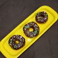Shweta Dalal's cooksnap of when they made ચોકો ડોનટ (Choco Donut Recipe in Gujarati).
