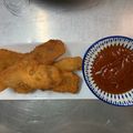 El cooksnap de Rebeca Adan cuando hizo Pencas de acelga rebozadas.