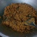 Cooksnap dari Santi Harahap untuk resep Serundeng daging pedas manis