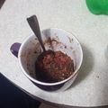 El cooksnap de Gianella Livia Riquero cuando hizo Mug cake saludable.