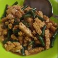 Cooksnap dari Hendri Kurniawan untuk resep TUMIS KACANG PANJANG + TEMPE SEDERHANA