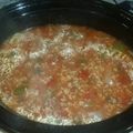 seabee77's cooksnap of when they made Stuffed Pepper Soup.