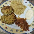 Cooksnap από Cleopatra στη συνταγή Μπιφτέκι κοτόπουλο με λαχανικά και απαλή κρέμα γιαουρτιού!