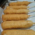El cooksnap de Flopii Fuentes cuando hizo Salchichas envueltas en masa souffle.