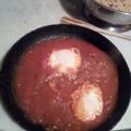 El cooksnap de Evita Rios cuando hizo Huevos rancheros.