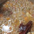 El cooksnap de Ari Rodriguez cuando hizo Lentejas con verduras.