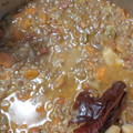 El cooksnap de Ari Rodriguez cuando hizo Lentejas con verduras.