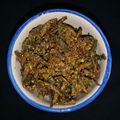 Dipika Bhalla का कुकस्नैप जब उन्होंने कुरकुरी भिंडी (kurkuri bhindi recipe in Hindi) बनाया था।