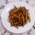 Harsha Solanki का कुकस्नैप जब उन्होंने क्रिस्पी करेला फ्राई (Crispy Karela fry recipe in hindi) बनाया था।