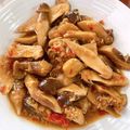 Cooksnap của La Giang khi họ làm theo món Nấm mối đen xào sả ớt