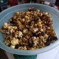 El cooksnap de AloItzel cuando hizo Palomitas Acarameladas Caseras 💙🤤🍿.