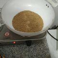 El cooksnap de Gonzalo Alonso Fabruccini cuando hizo Tahine (pasta de sésamo).