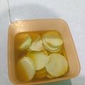 Cooksnap dari Novie Kusumawardhani untuk resep Danmuji (acar lobak kuning korea)