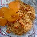 کوک اسنپ 🌸ساراحسیـنی🌸 بعد از امتحان کردن ماکارونی با مرغ 😋.