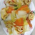 Cooksnap dari Megawani Wing Sing untuk resep Tumis sawi putih + dadar gulung