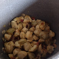 El cooksnap de Tere cuando hizo Alcachofas en conserva salteada.