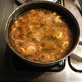 El cooksnap de Alfonso Otero Cano cuando hizo Caldo de camarón sencillo.
