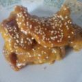 El cooksnap de Olga Sanchez cuando hizo Auténtico pollo a la naranja.