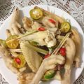 Cooksnap của Luyến Lê khi họ làm theo món Chân gà ngâm sả tắc