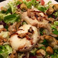 El cooksnap de JL Villena cuando hizo Ensalada queso de cabra.