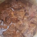 El cooksnap de Natalia cuando hizo Rabo de toro en Ninja Foodi (u olla express).