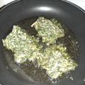 El cooksnap de Jess Greck cuando hizo Buñuelos de acelga.