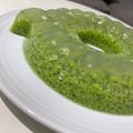 Cooksnap dari Ervina Mira Mayesticca untuk resep Puding Lumut daun Suji dan Pandan