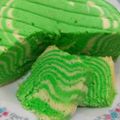 Cooksnap dari Nova Novita untuk resep Bolu kukus zebra putih telur