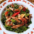 Cooksnap dari Nay's Kitchen untuk resep Tumis Daun Melinjo 예르다🍀