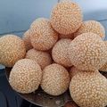 Cooksnap dari dapoer.tomylovely untuk resep Onde Wijen Mini isi Keju Manis