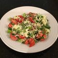 fenway's cooksnap of when they made Mike's 3 Minute Tangy Garden Side Salad.