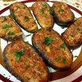 Cooksnap-ul lui Licurici Bucatarici(Fedorca Laura) atunci când a preparat Vinete mici umplute cu sunca (pt congelator).