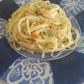 El cooksnap de Raúl Martínez cuando hizo Pasta all'aglio.