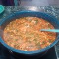 El cooksnap de river cuando hizo Sopa de verduras.