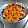 El cooksnap de Maria Lumbreras cuando hizo Duraznos en almíbar.