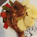 El cooksnap de Virginia. cuando hizo Pollo asado al horno con cerveza y verduras.