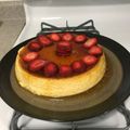 El cooksnap de Angela Fernandez cuando hizo Flan de leche condensada. (Estilo Dominicano/Sin horno).