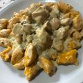 El cooksnap de Nair L cuando hizo Ñoquis soufflé de zapallo.