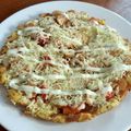Cooksnap dari Sucie untuk resep 🌺 Pizza Teflon Pinggiran Roti Tawar